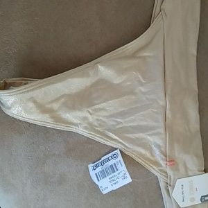 Surfside wide side thong gold